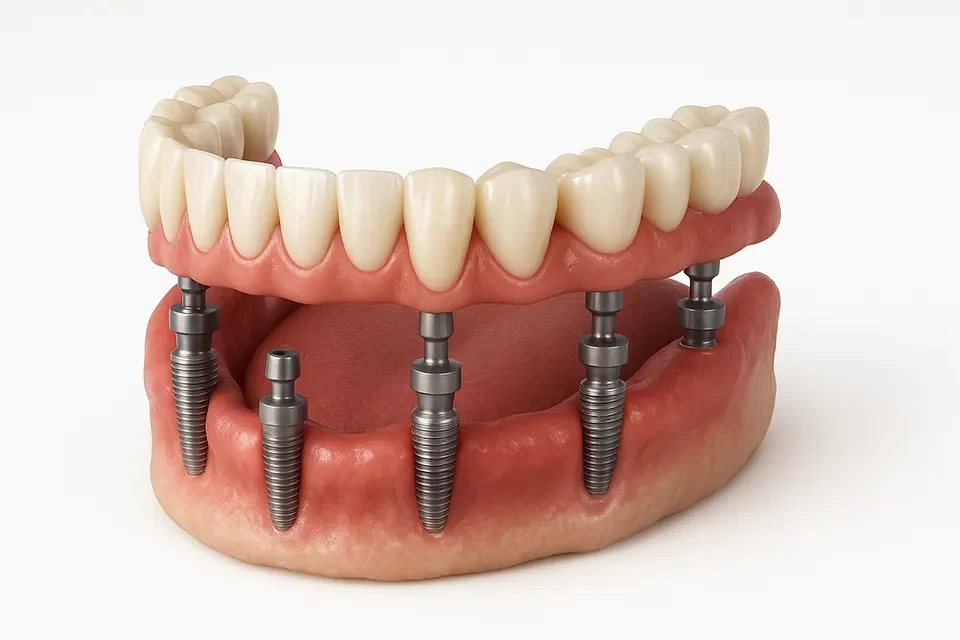 What are All-on-6 Full Arch Implants?